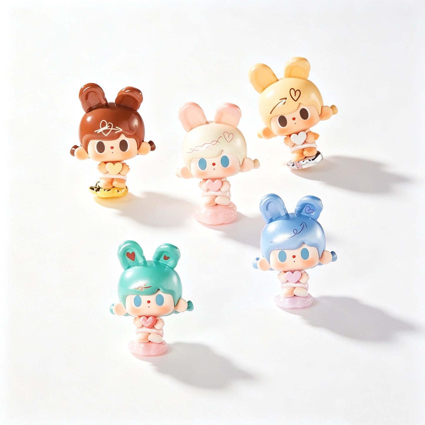 TUTU BEAR「About love」Series Mini Bean Figures