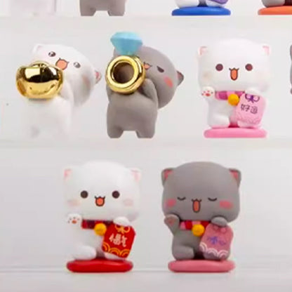 Peach and Goma's Sweet Mini Universe Series Mini Beans Figures