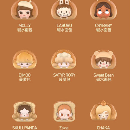 POP BEAN Baked Bread Series Figures