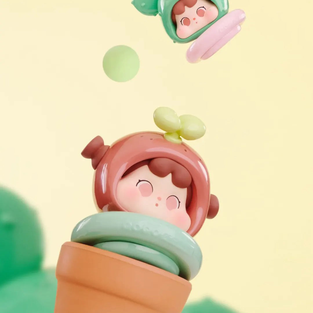 QOQO MINI FACE Succulents Story Series Figures