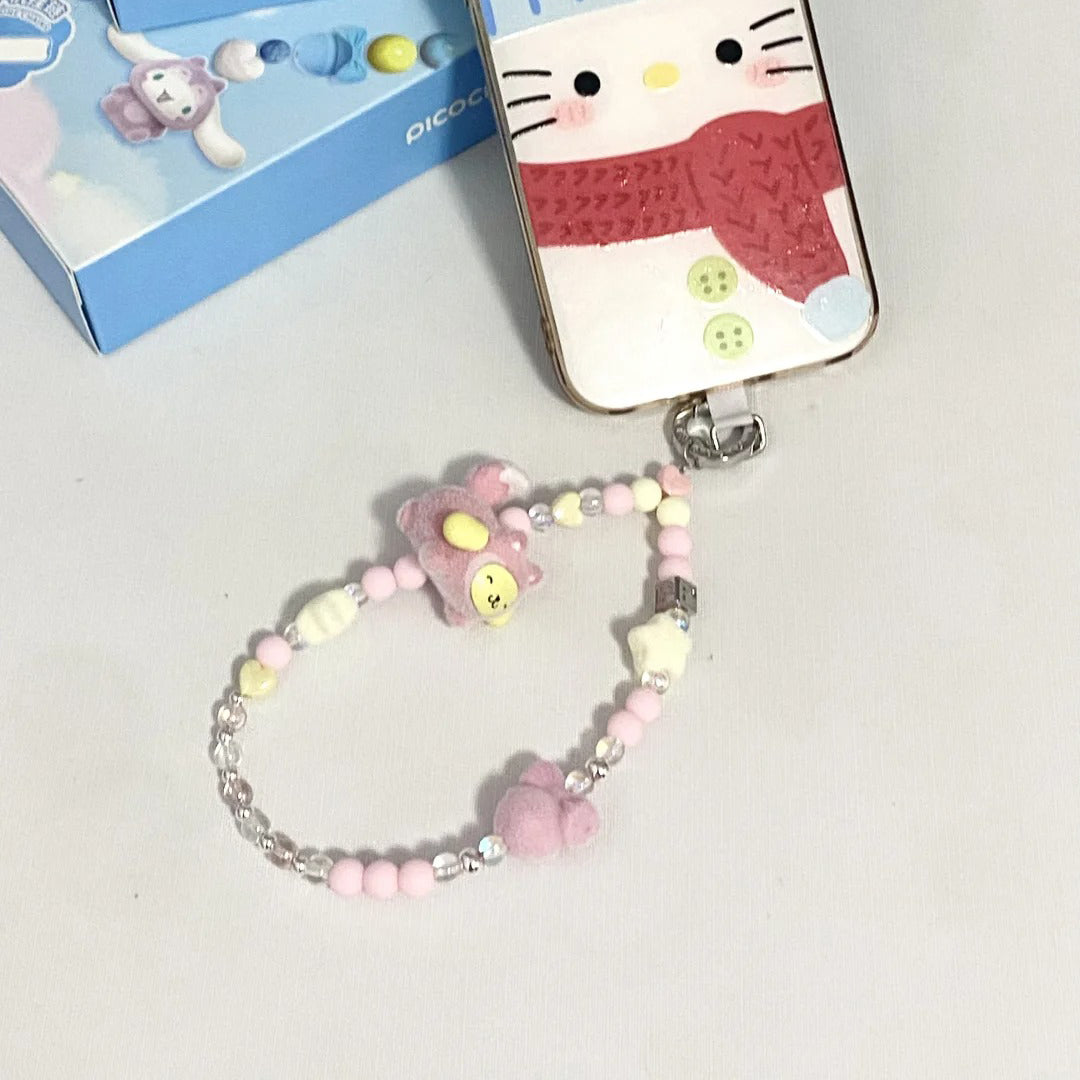 SRO Characters Doggie Friends Series-Phone Chains Mini Figures