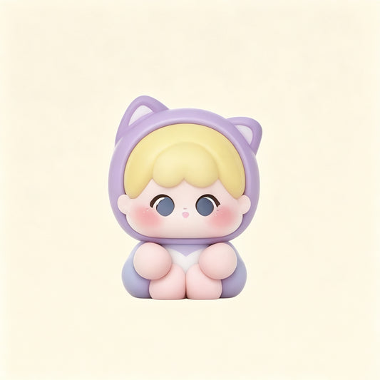 QOQO My Fue Baby Series Mini Beans Figures