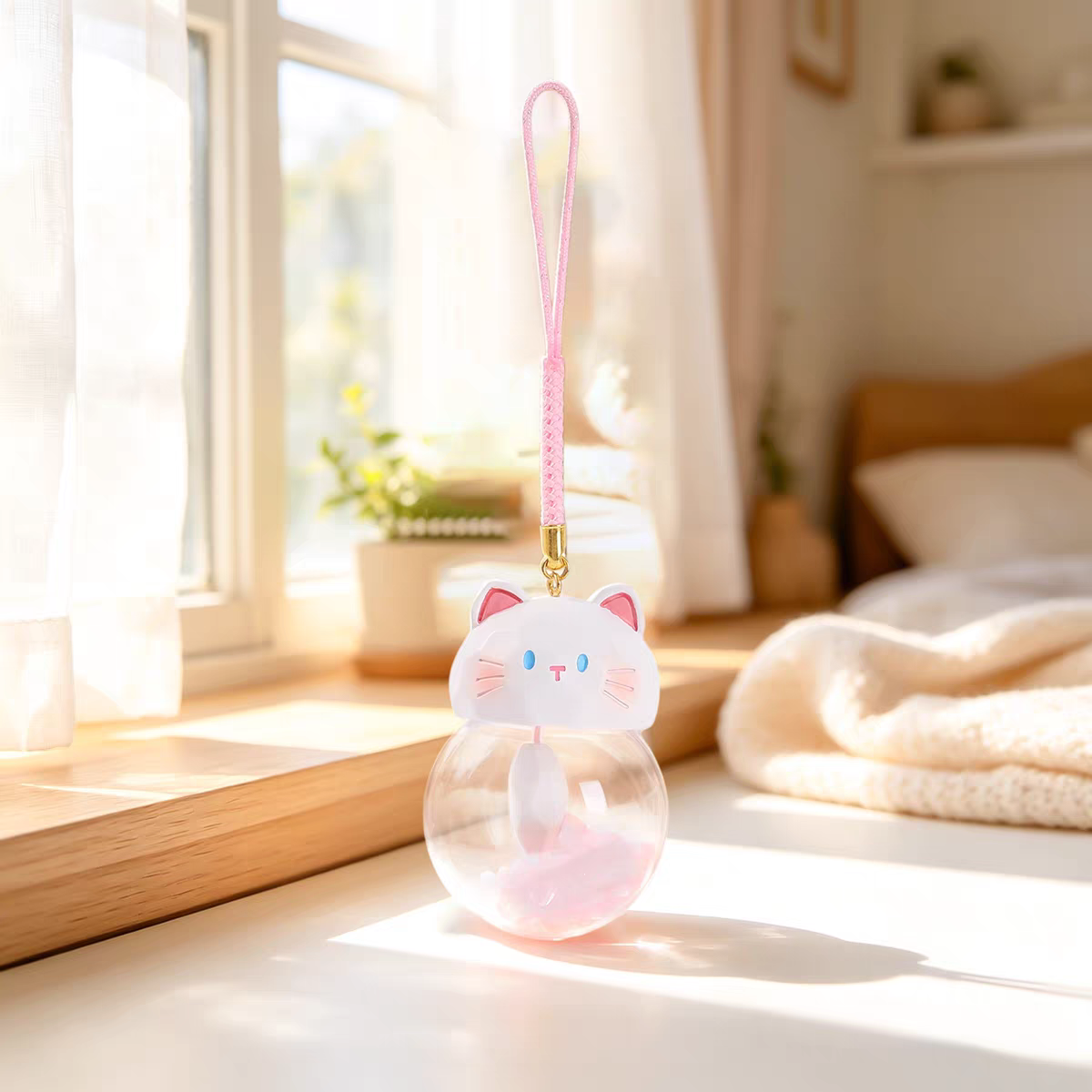 Little Meow Lucky Fragrance Ball Energy Crystal  Series pendant Figures