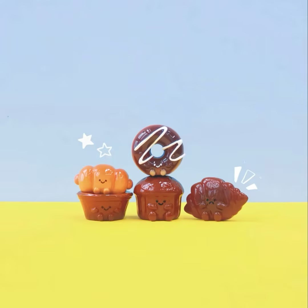 Meichai Bakery Series Mini Bean Figures