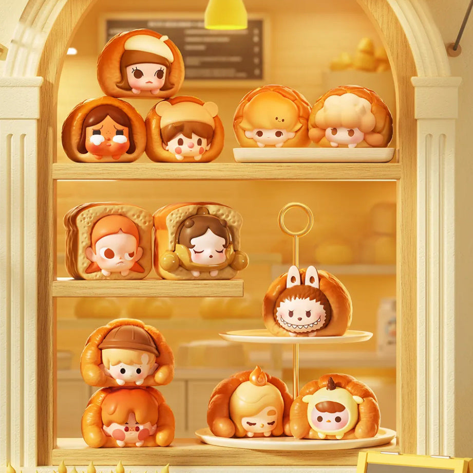 POP BEAN Baked Bread Series Figures