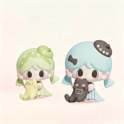 POMMY Savor the Moment Series Mini Bean Figures