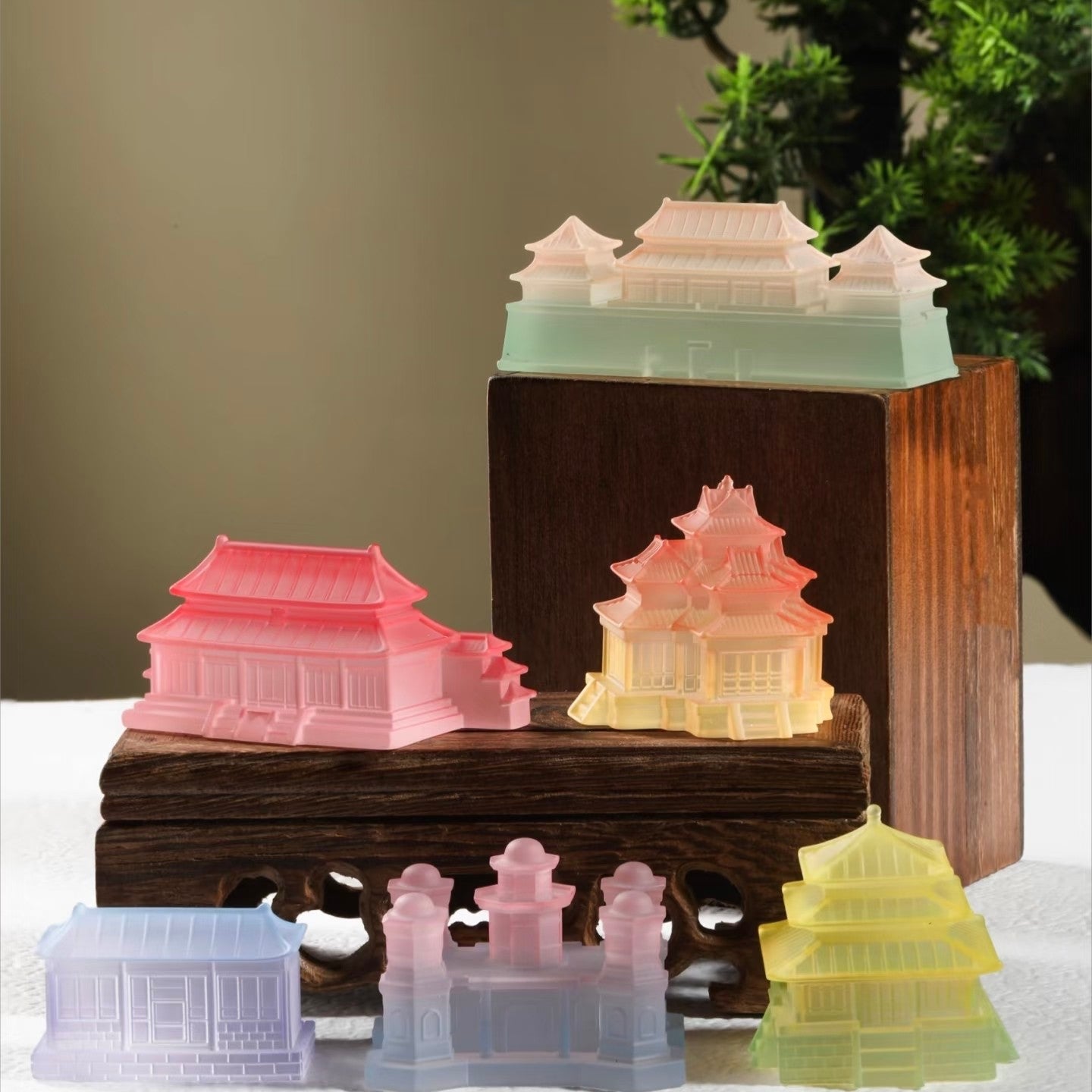 Mini Palace Collection Forbidden City Architectural Miniature Series Figures