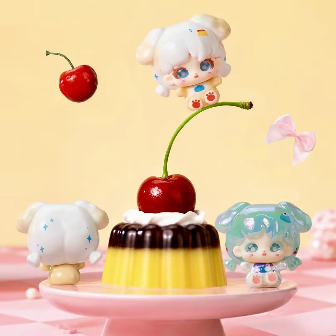 Wokii Sweet Stop Cute Granules Series Mini Bean Figures