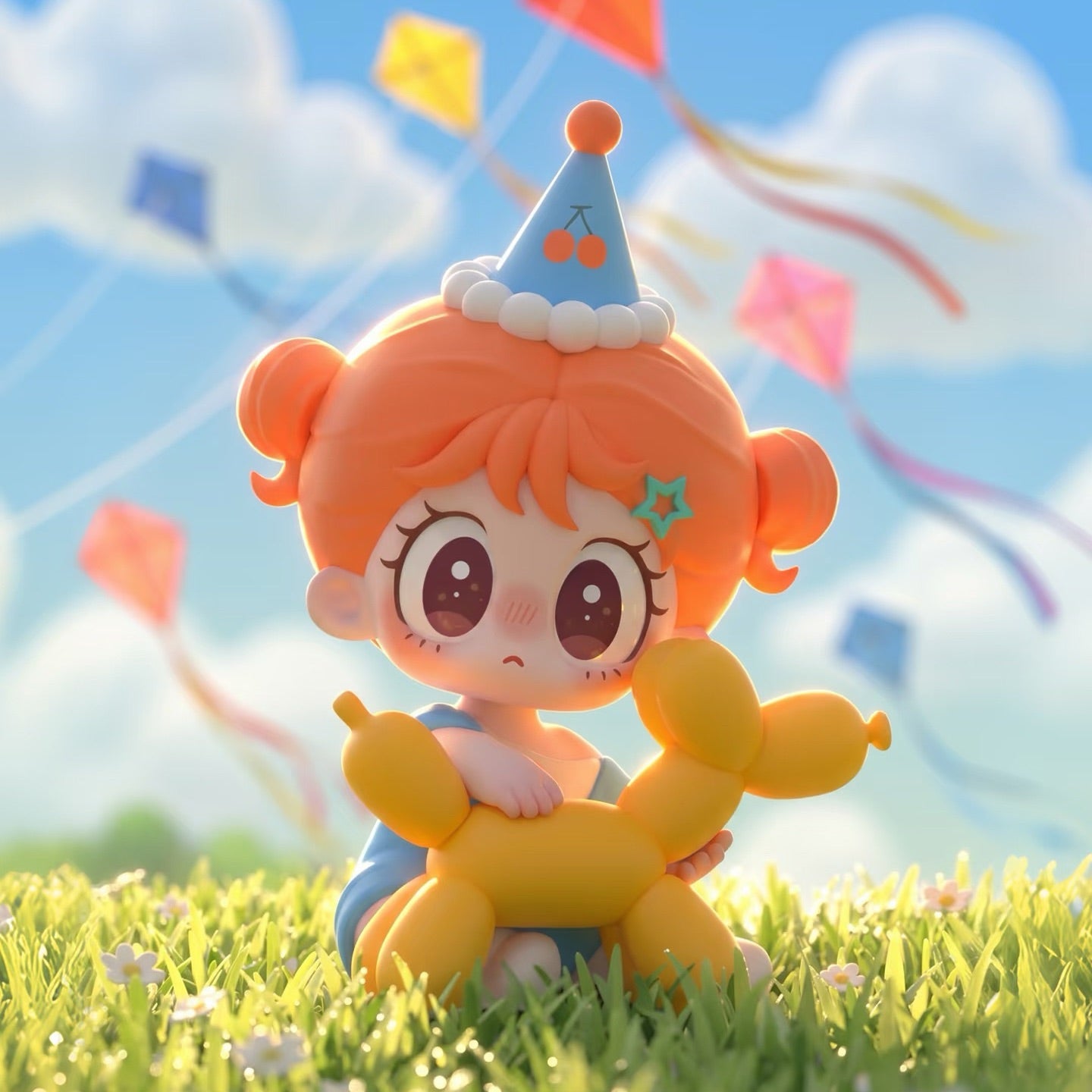 Baby Mila Rainbow Puppy Party Series Mini Figures