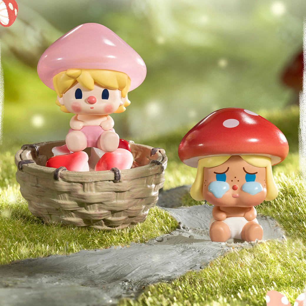 POP BEAN Mushrooms Elves Series Figures