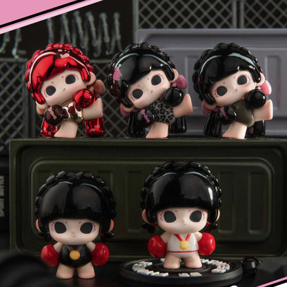 LANCY LULU Freedom Power Series Mini Beans Figures