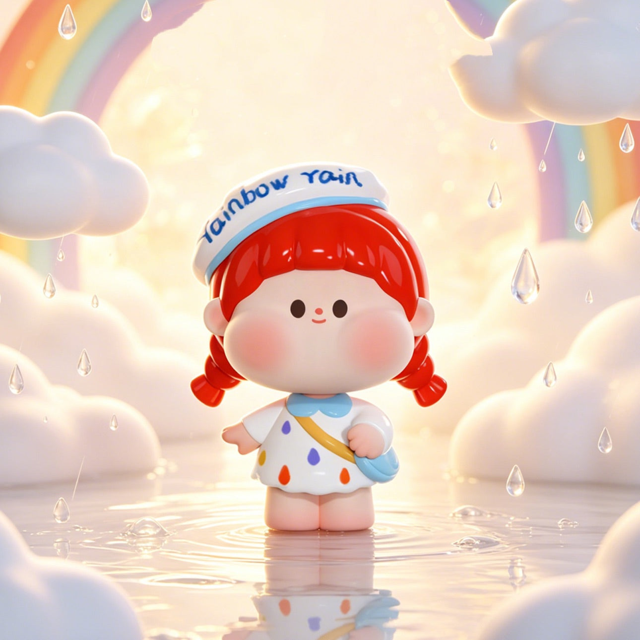 Mimi-Bobo Let's Go Out Today Series Mini Bean Figures