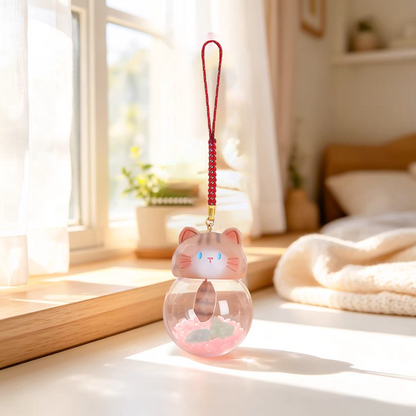 Little Meow Lucky Fragrance Ball Energy Crystal  Series pendant Figures