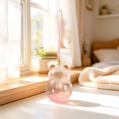 Little Meow Lucky Fragrance Ball Energy Crystal  Series pendant Figures