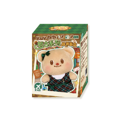 Butterbear Retro Series Dress-Up Plush Dolls