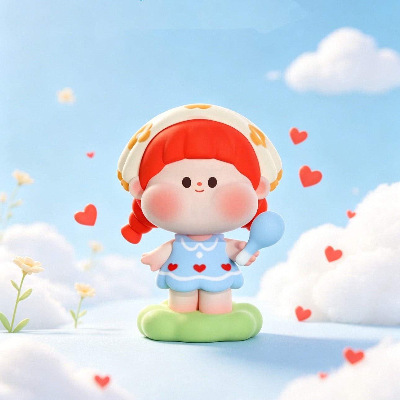 Mimi-Bobo Let's Go Out Today Series Mini Bean Figures
