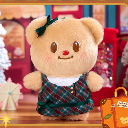 Butterbear Retro Series Dress-Up Plush Dolls