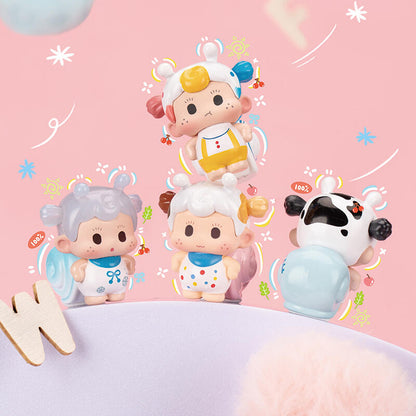 Soda Grumpy Snail Snailie Series Mini Beans Figures