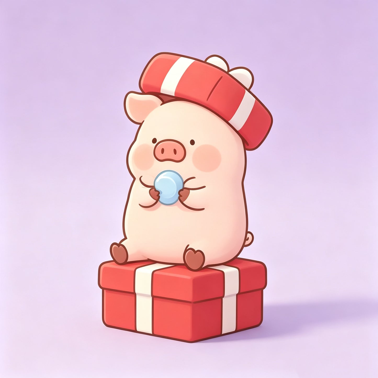 LULU The Piggy Plaza Series Mini Beans Figures