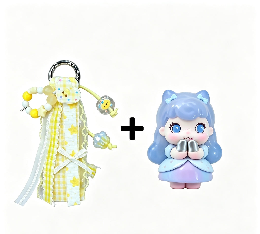 LITTLE JU-The Fairy Dress of Poetry Series Mini Bean Figures