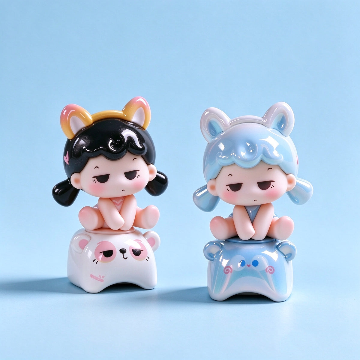 Meng Dana Roaming Plan Series Mini Bean Figures