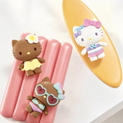 He-llo Ki-tty Swimsuit Party Series Mini Bean Figures
