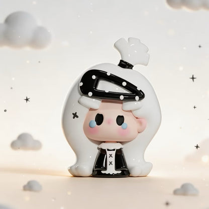 Nu-Nu Mini Hairclip Series Mini Bean Figures