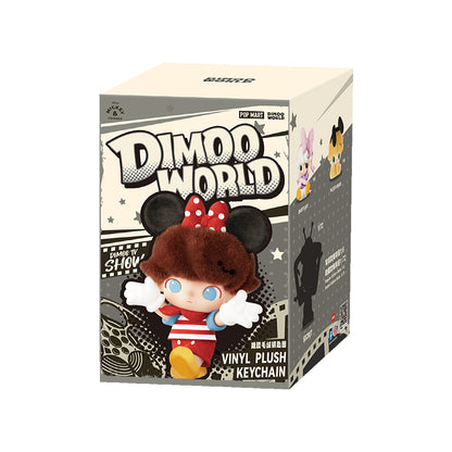 DIMOO WORLD × DSN Series Vinly Plush Keychain Dolls