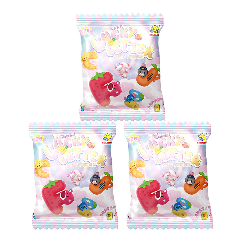 DSN Lucky Letter Mini Beans Series Magnet Figures