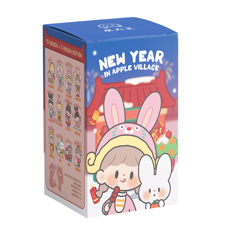 【SALE】zZoton New Year in Apple Village Series Figures