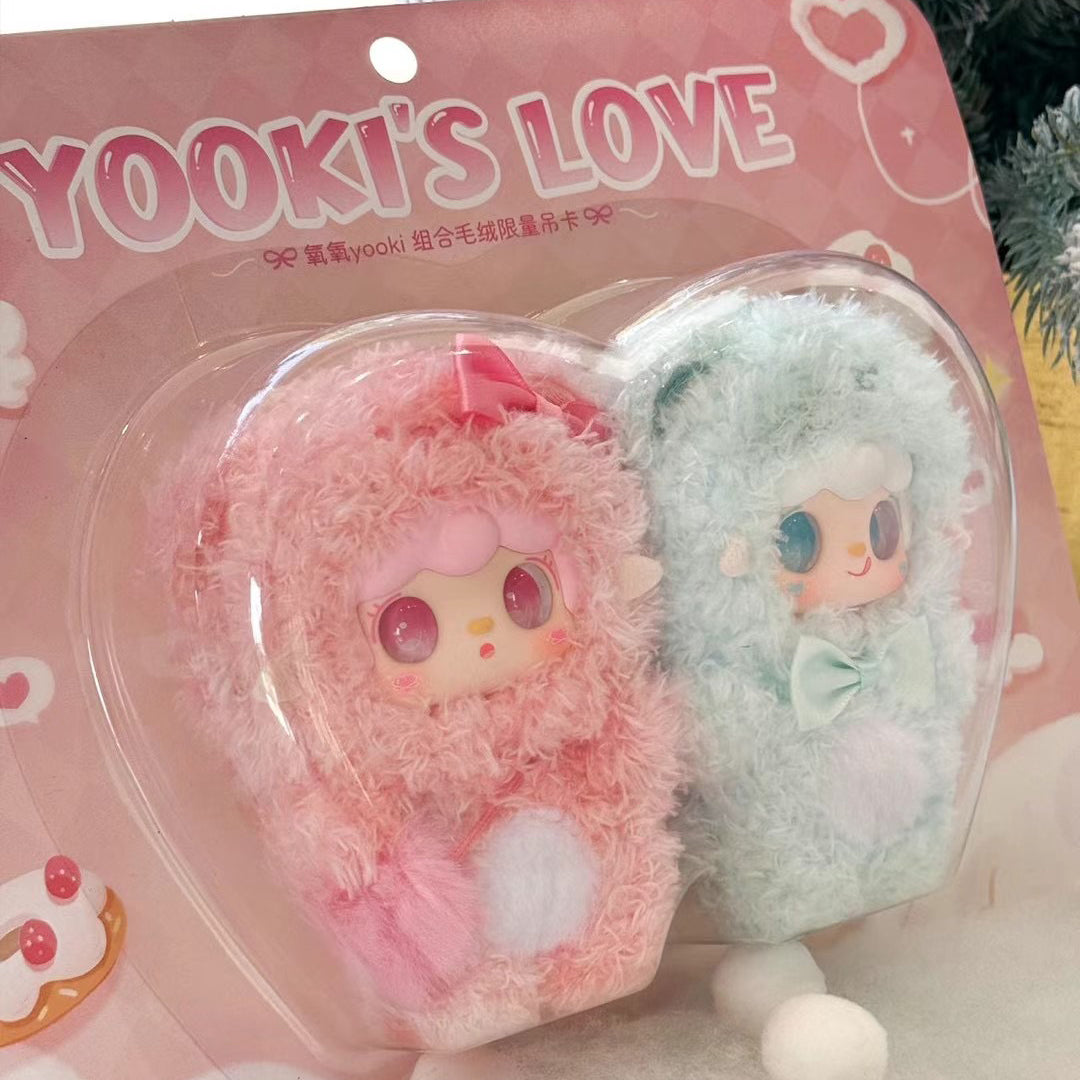 Yooki's Love Limited Plush Hanging Card Dolls