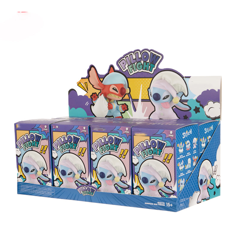 Stitch Pillow Fight Series PVC Figures