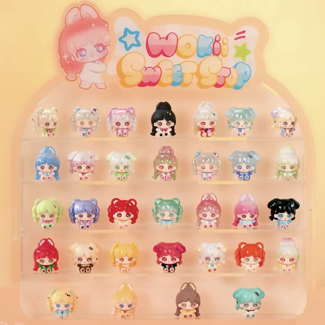 Wokii Sweet Stop Cute Granules Series Mini Bean Figures
