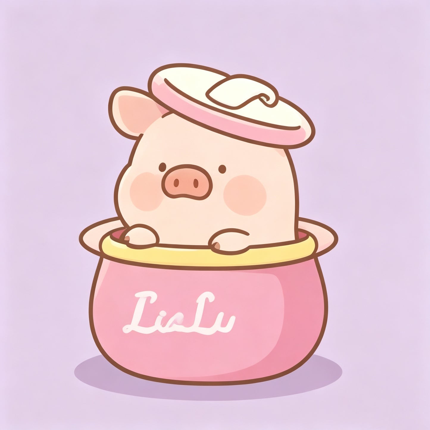 LULU The Piggy Plaza Series Mini Beans Figures