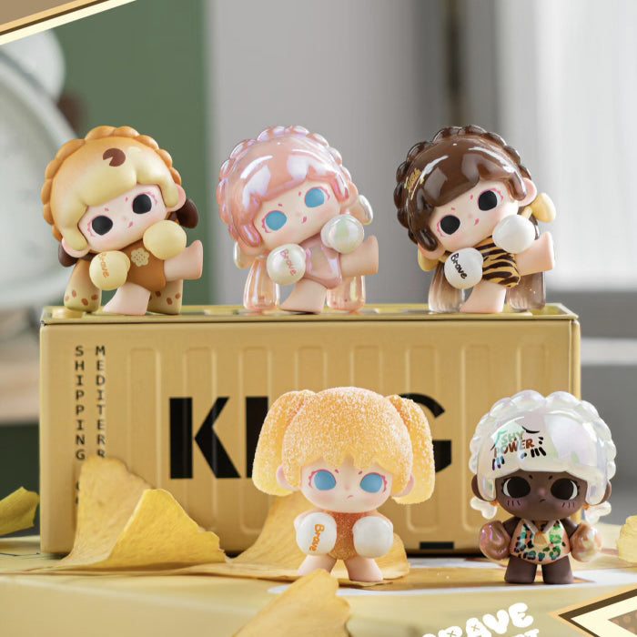 LANCY LULU Freedom Power Series Mini Beans Figures