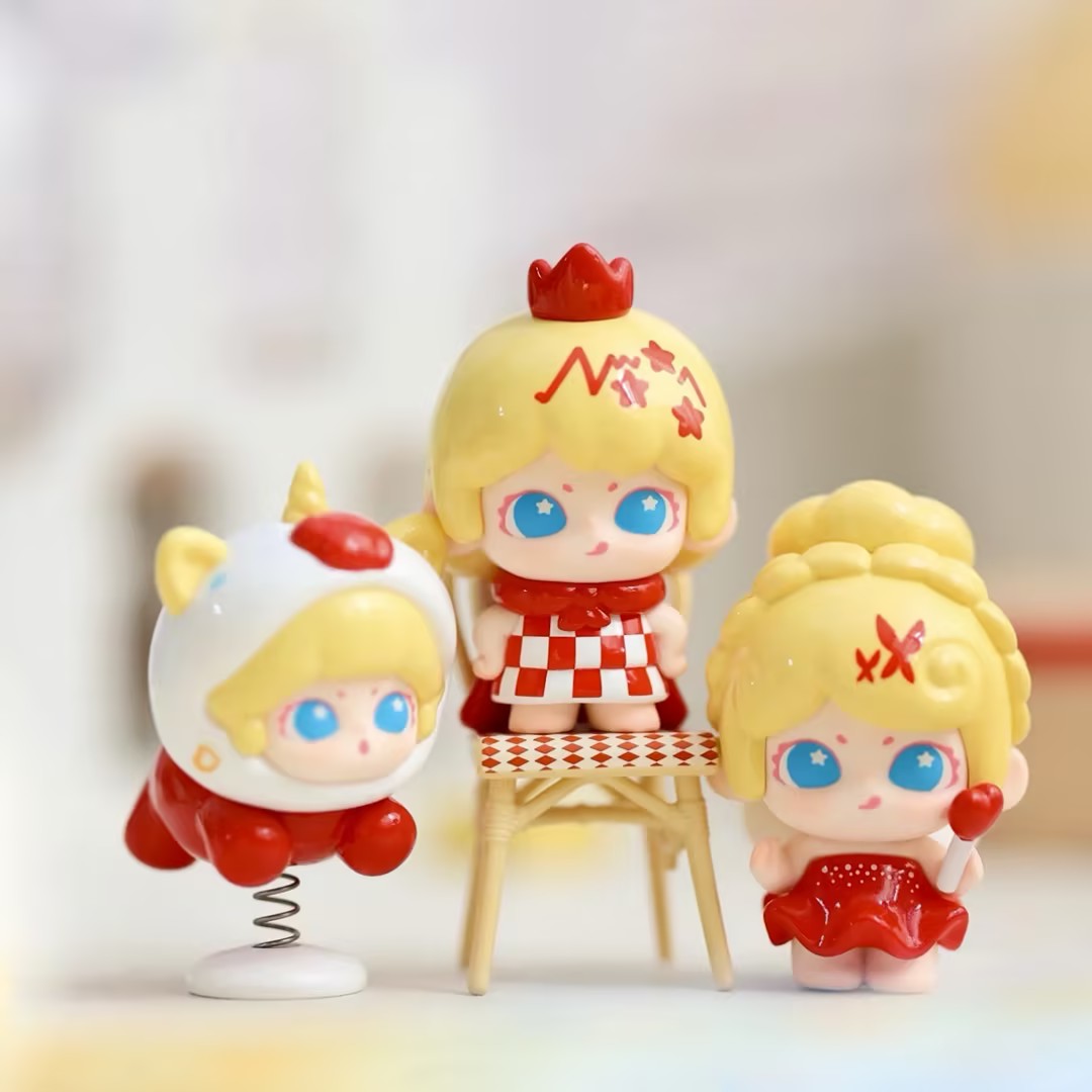 LANCY LULU Black Fairy Tales Series Mini Beans Figure