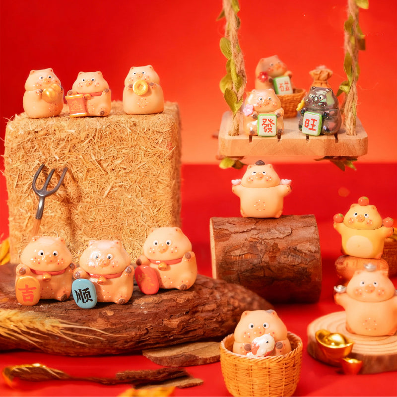 Lucky RoRo 100% Lucky Series Mini Beans Figures