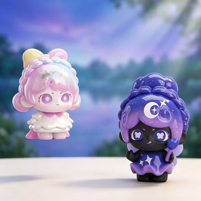 LANCY LULU Black Fairy Tales Series Mini Beans Figure