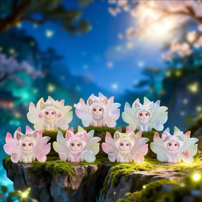 Floral Fluff Messenger Nine Tailed Fox Series Figures