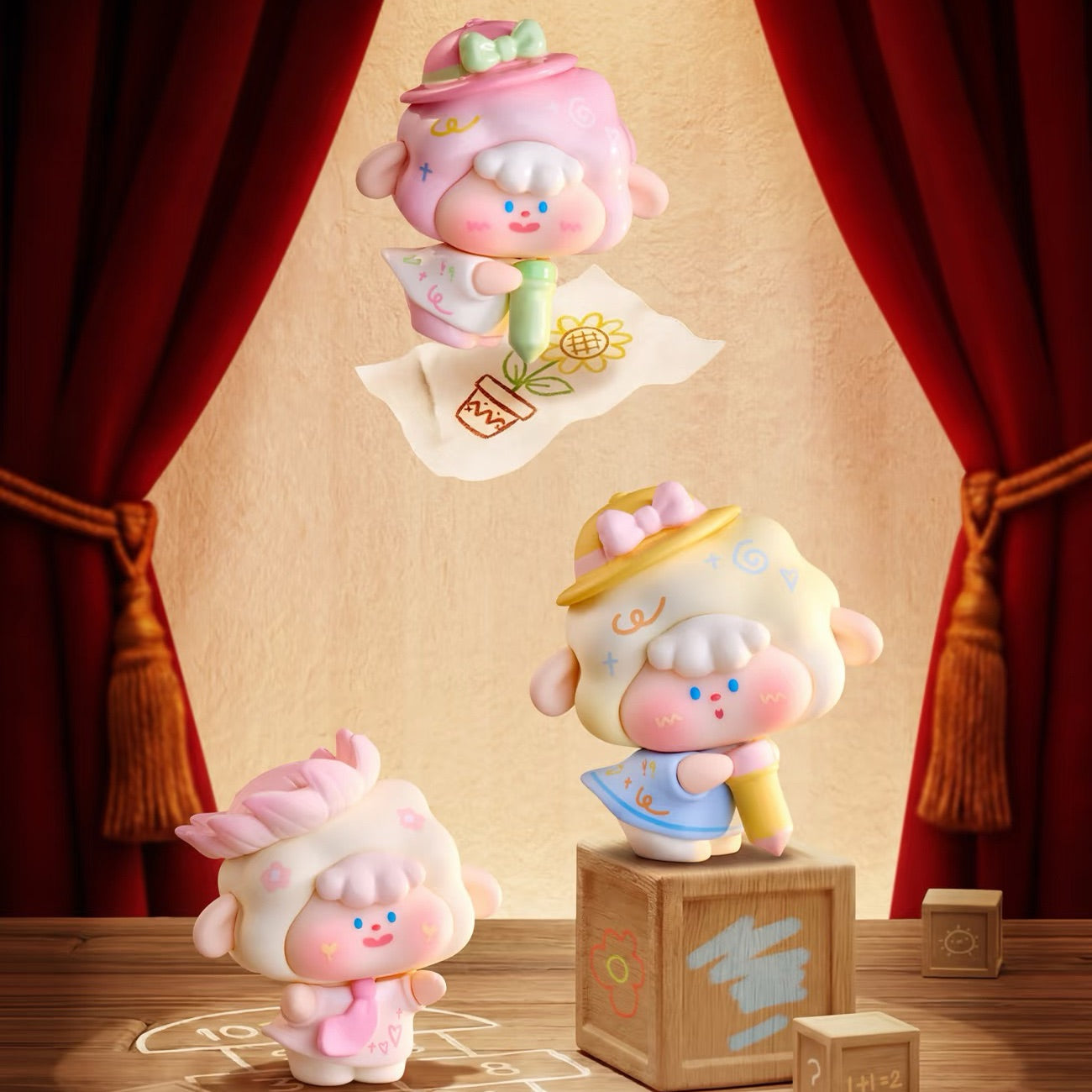 DiMieMie "Daydream Theater" series  Mini Bean Figures
