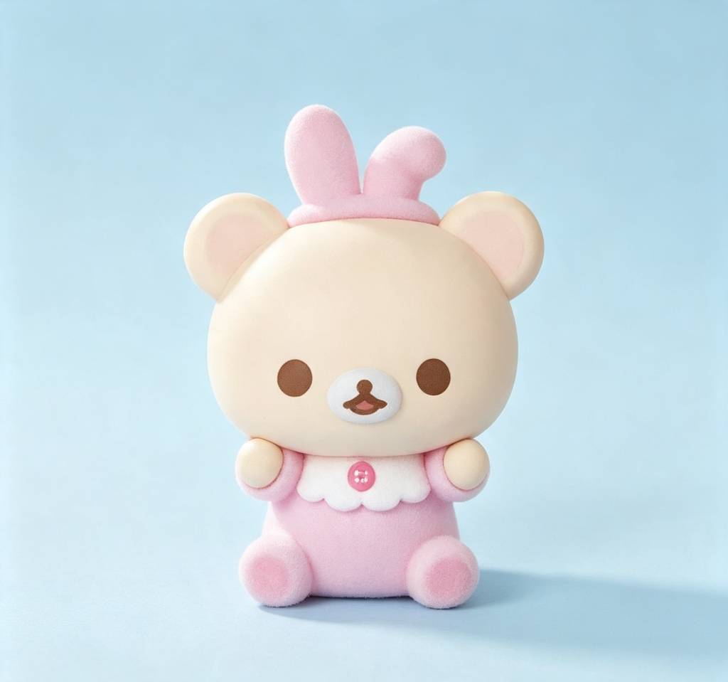 Rilakkuma Usausababy Series Mini Beans Figures