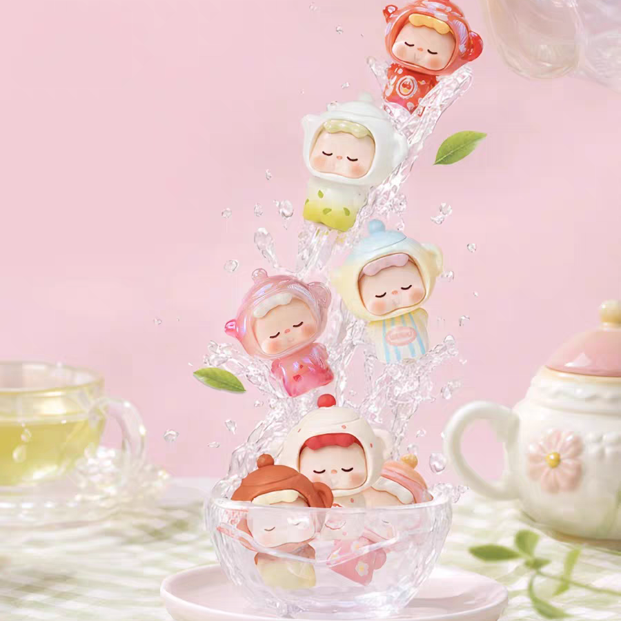WUWU Drinking Time Series Mini Bean Figures