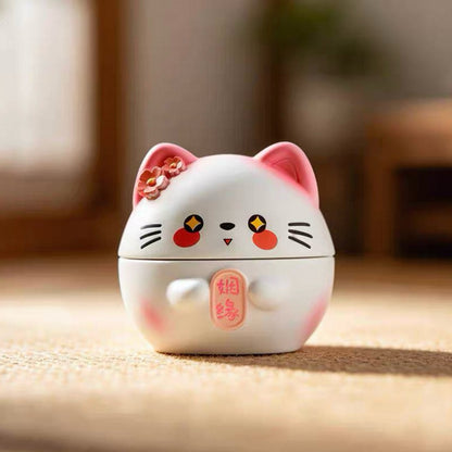 Lucky Cat Incense Burner Series Figures