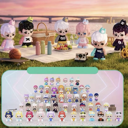 Rayan Multi Dimensional Moments Series Mini Bean Figures